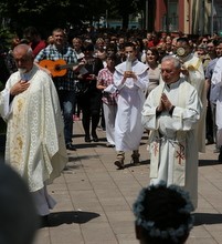 Blagdan Tijelova i tijelovska procesija u Župi bl. Ivana Merza Zagreb – Špansko